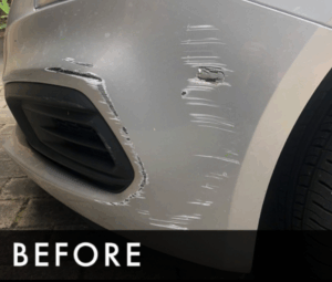 bumper damage before
