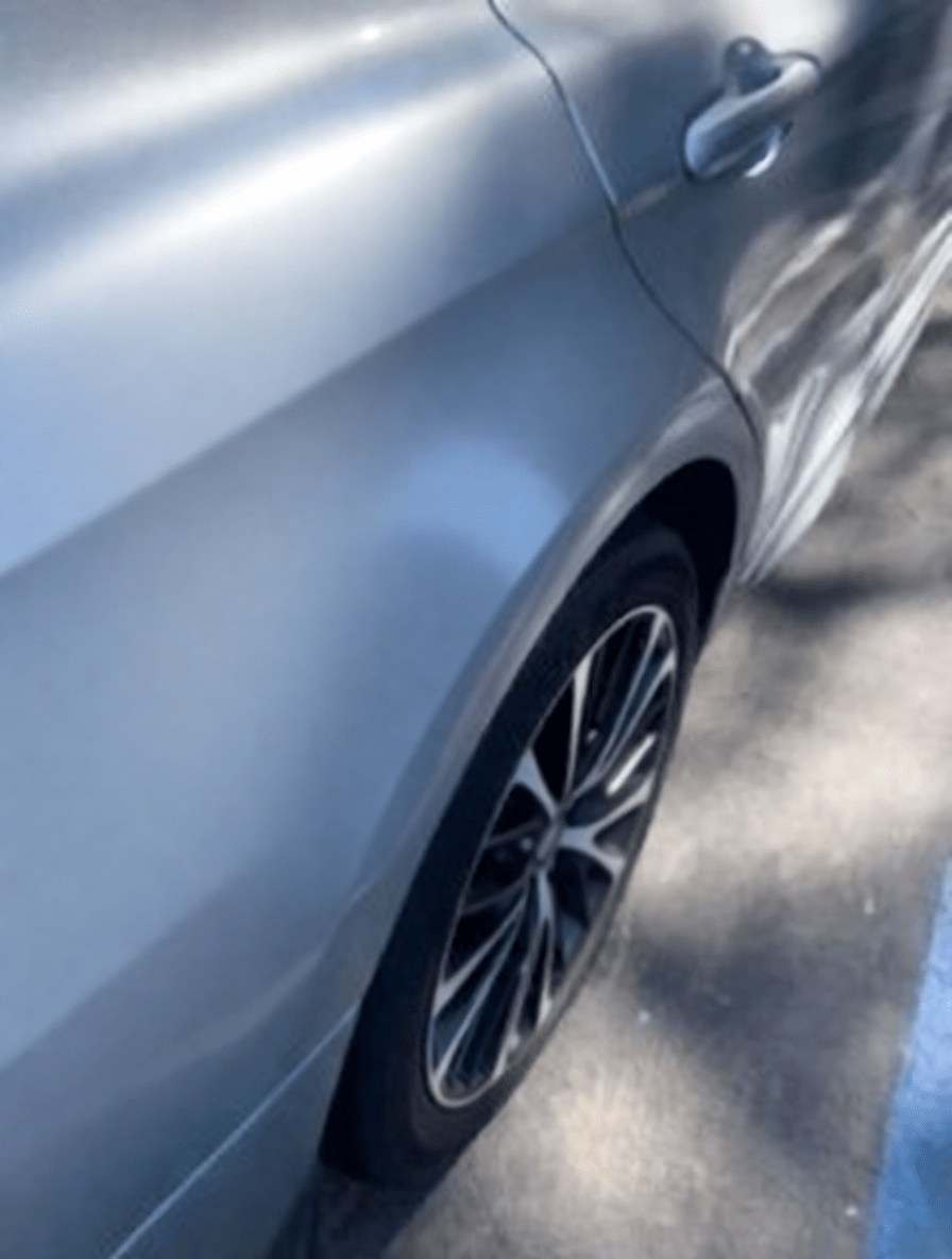 After repair - seamless PDR