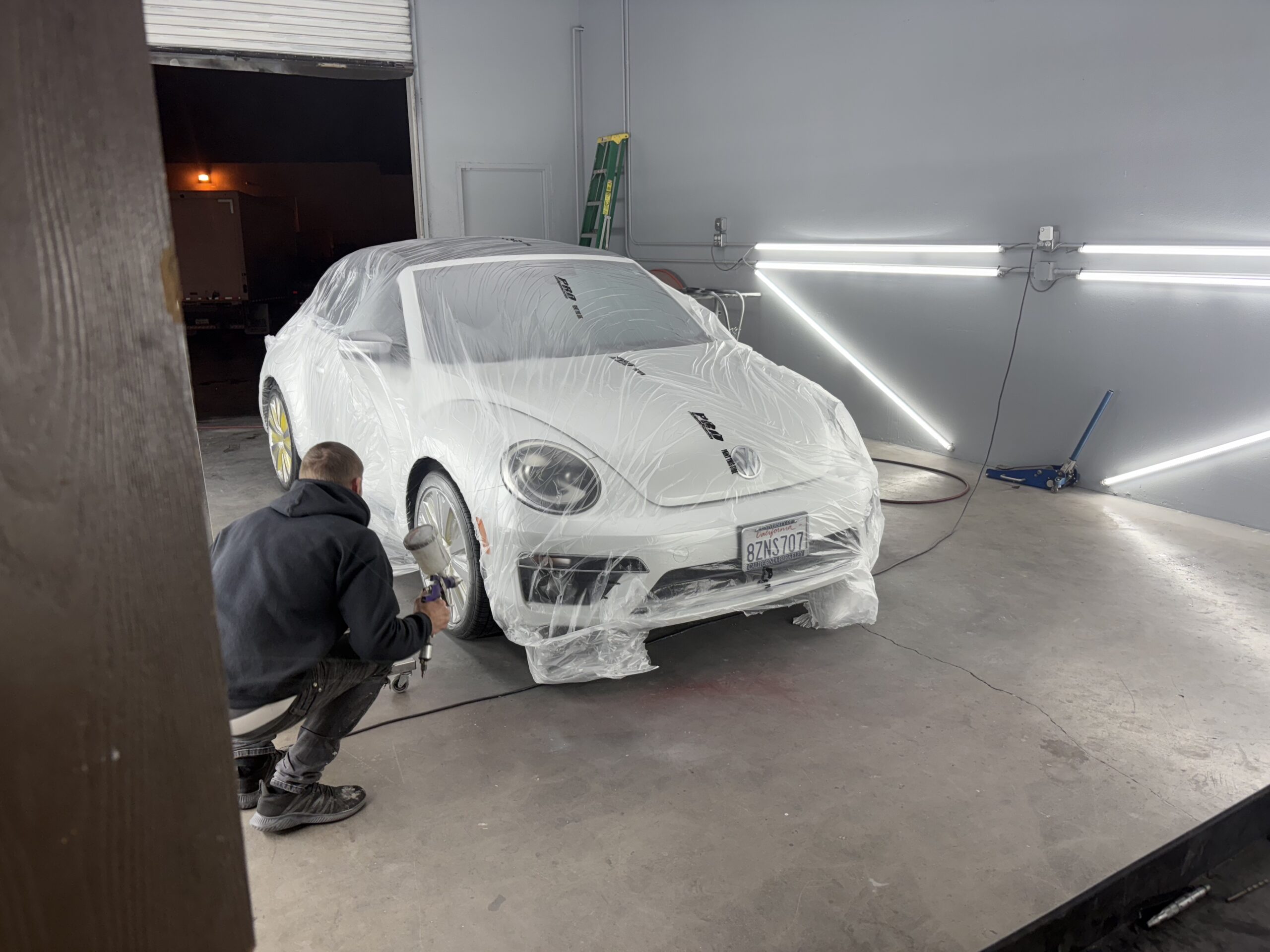 Paint protection film installation Orange County at Dentco